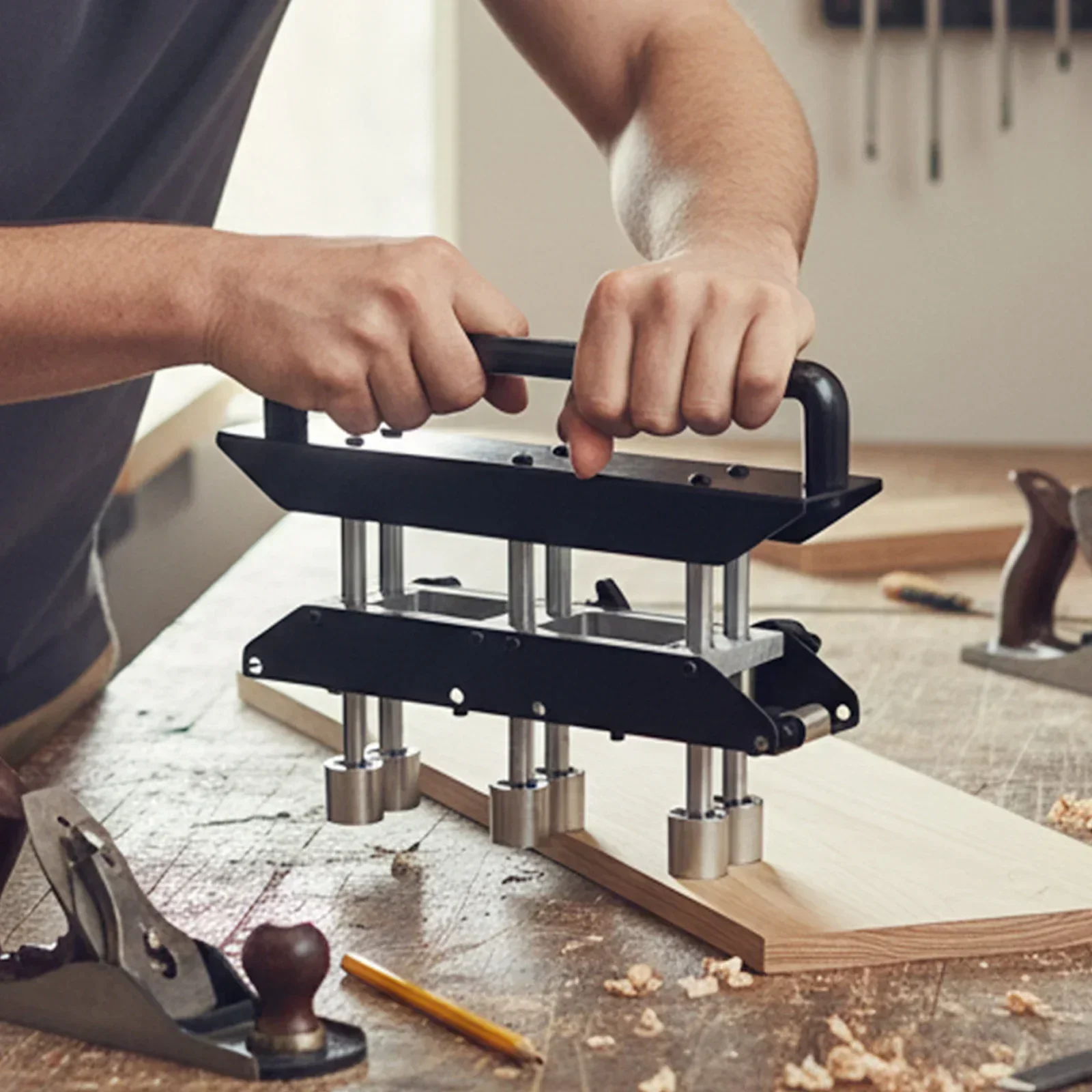 Hand Tools And Workshop Equipment - 3-позиционный металлогибочный станок, вращающийся инструмент, кромочный