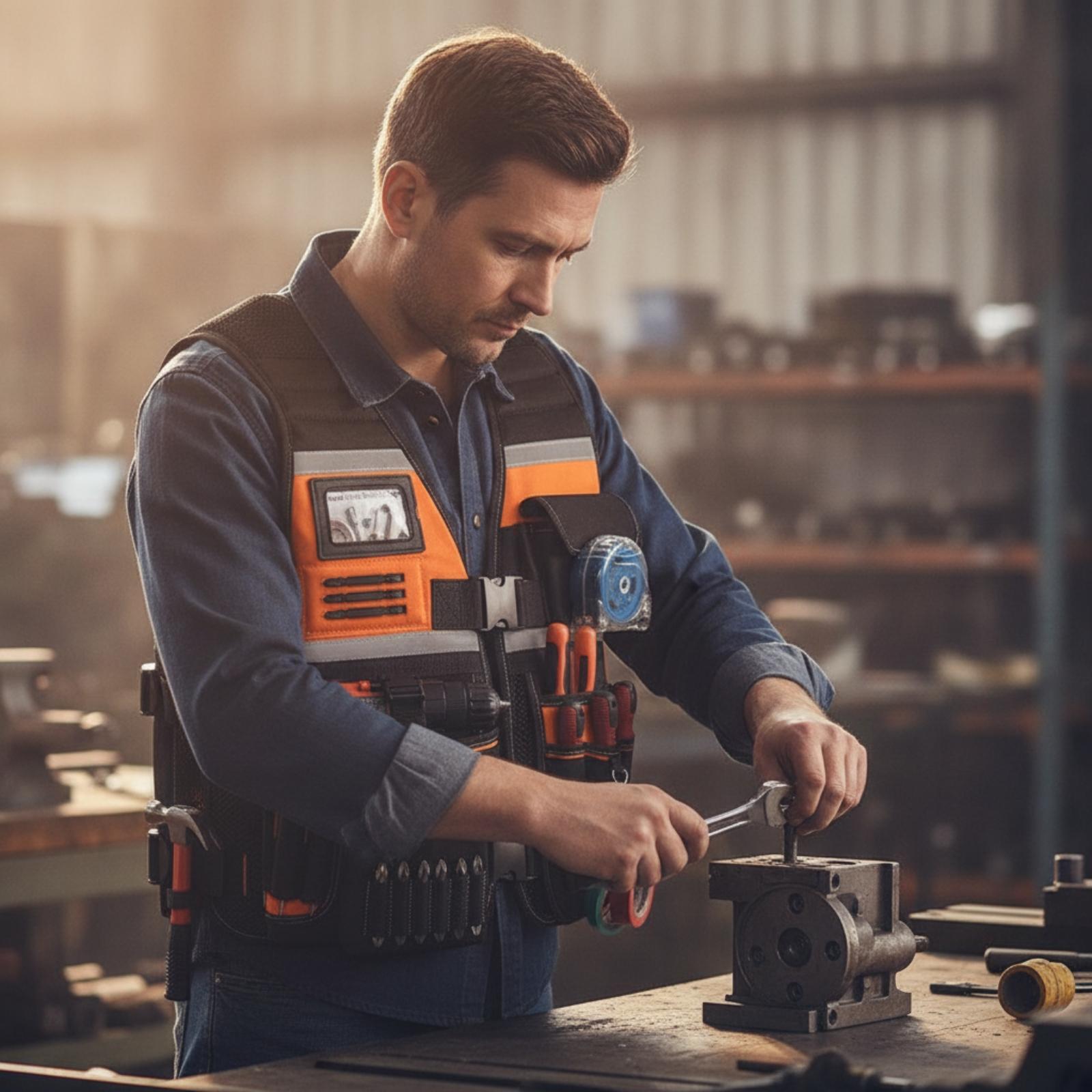 Универсальный жилет с многофун – обзор и цена Hand Tools In Workshop